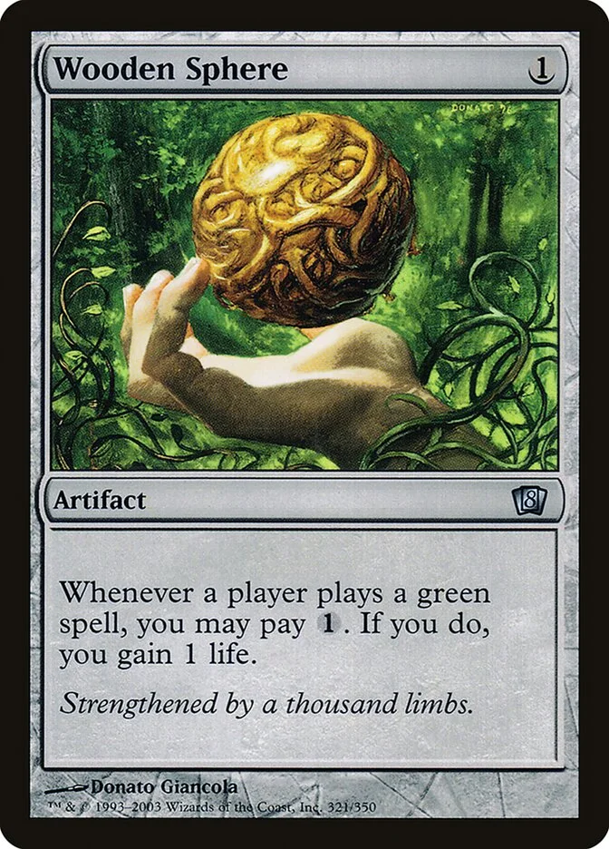 Wooden Sphere 「8ED/321★」「EN」
