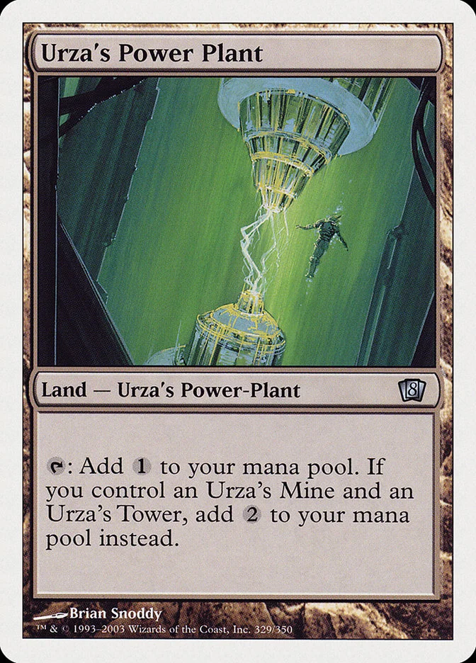 Urza's Power Plant 「8ED/329」「EN」