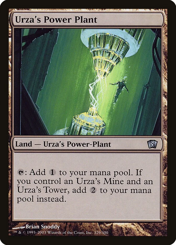 Urza's Power Plant 「8ED/329★」「EN」