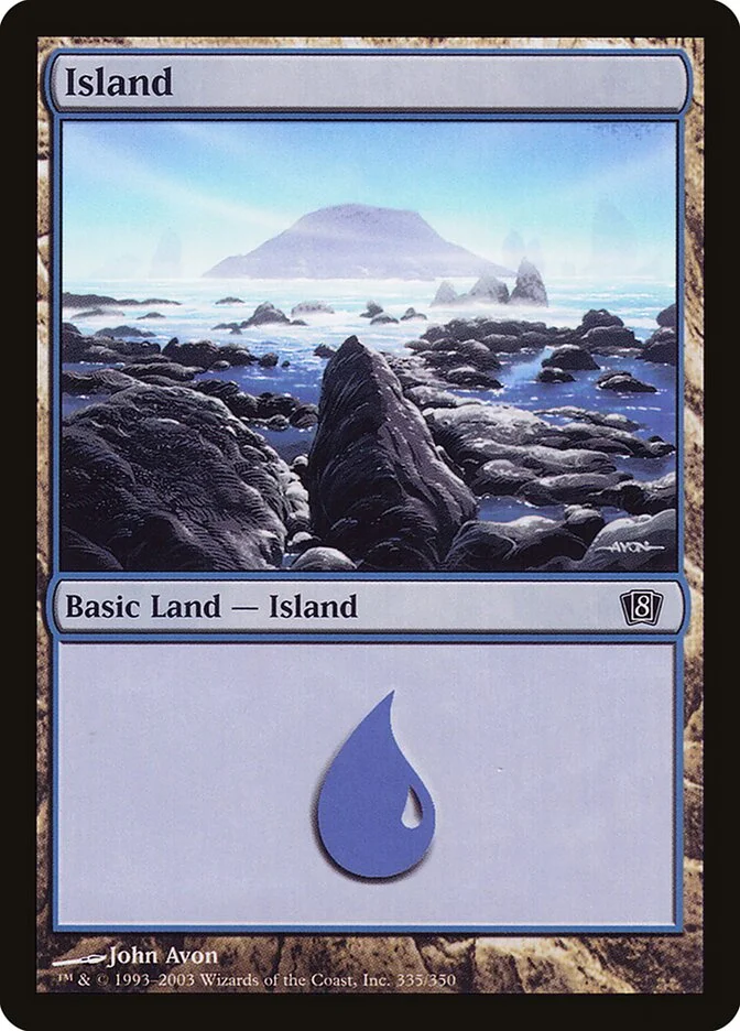 Island 「8ED/335★」「EN」