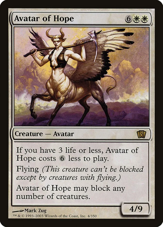 Avatar of Hope 「8ED/4★」「EN」