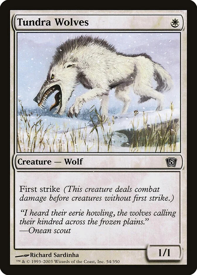 Tundra Wolves 「8ED/54★」「EN」