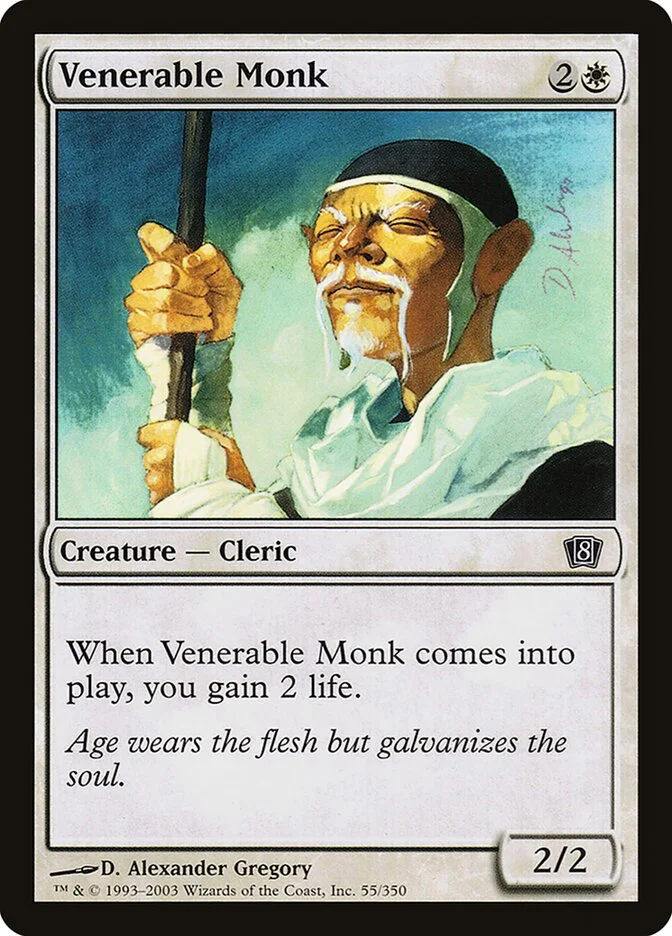 Venerable Monk 「8ED/55★」「EN」