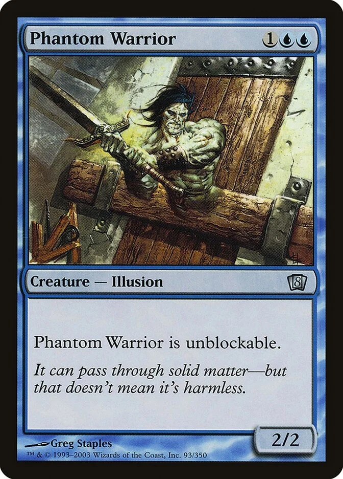 Phantom Warrior 「8ED/93★」「EN」