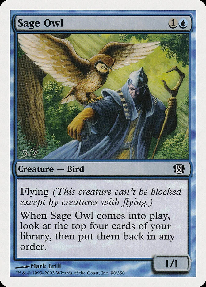 Sage Owl 「8ED/98」「EN」