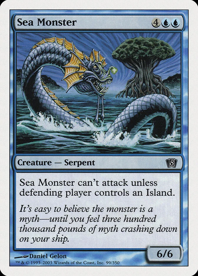 Sea Monster 「8ED/99」「EN」