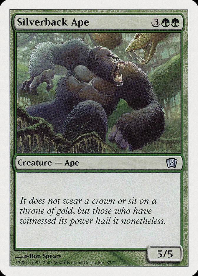Silverback Ape 「8ED/S7」「EN」