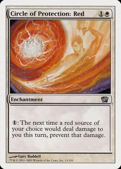 Circle of Protection: Red #13 · Magic: The Gathering