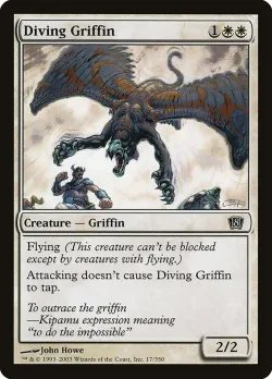 Diving Griffin #17★ · Magic: The Gathering