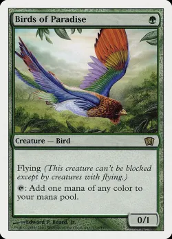Birds of Paradise #233 · Magic: The Gathering