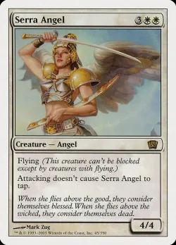 Serra Angel #45 · Magic: The Gathering