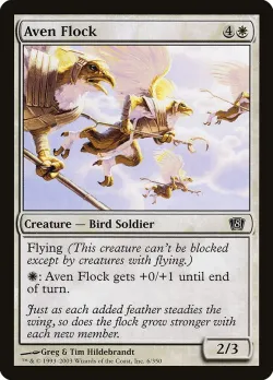 Aven Flock #6★ · Magic: The Gathering