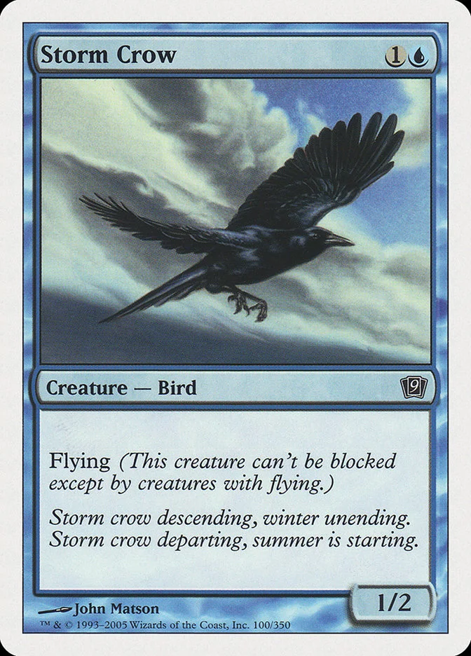 Storm Crow 「9ED/100」「EN」