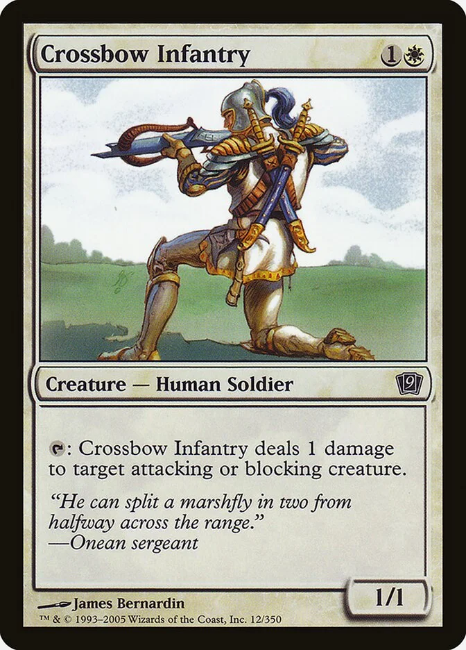 Crossbow Infantry 「9ED/12★」「EN」