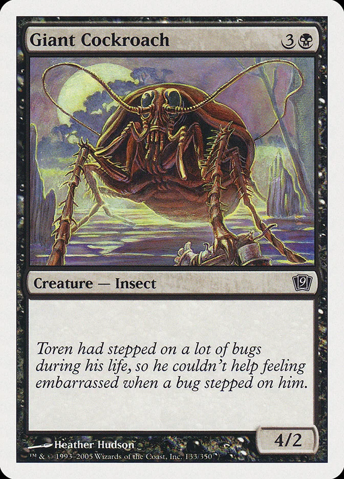 Giant Cockroach 「9ED/133」「EN」