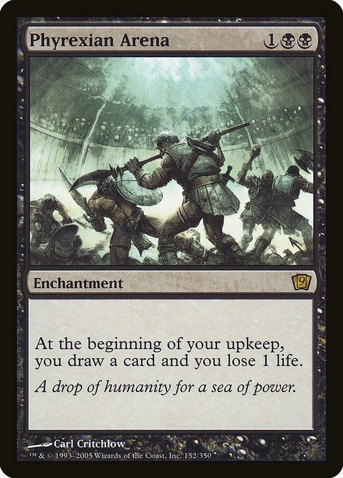 Phyrexian Arena 「9ED/152★」「EN」