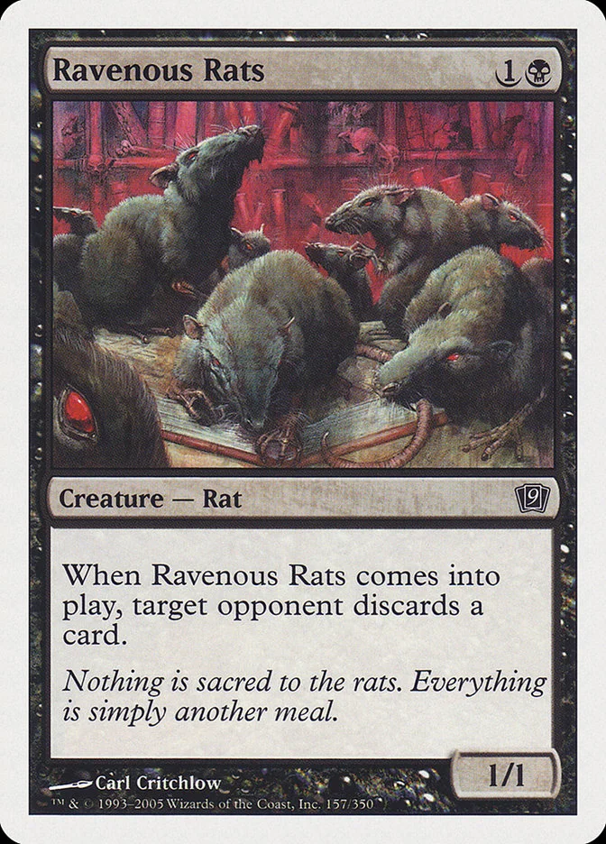 Ravenous Rats 「9ED/157」「EN」