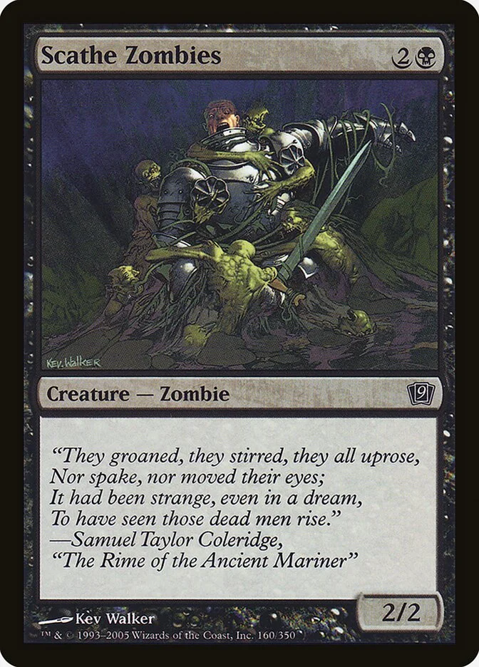 Scathe Zombies 「9ED/160★」「EN」