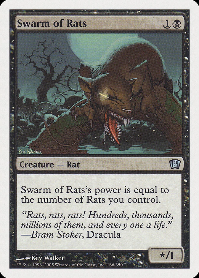 Swarm of Rats 「9ED/166」「EN」