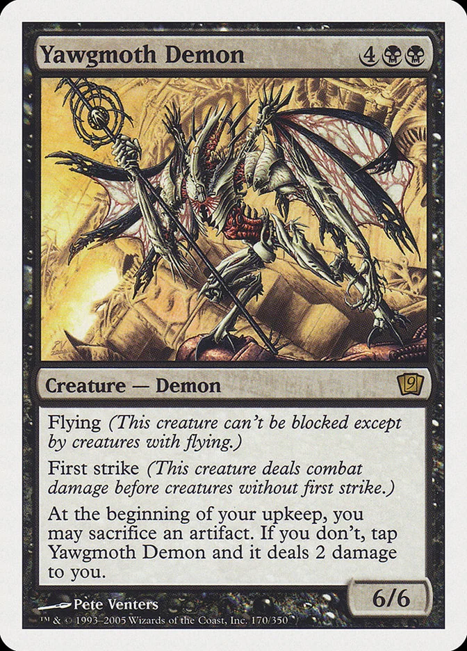 Yawgmoth Demon 「9ED/170」「EN」