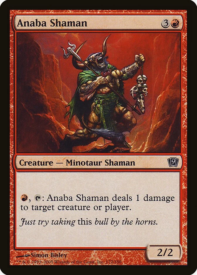 Anaba Shaman 「9ED/172★」「EN」