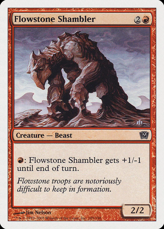 Flowstone Shambler 「9ED/185」「EN」