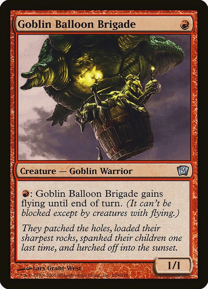 Goblin Balloon Brigade 「9ED/189★」「EN」