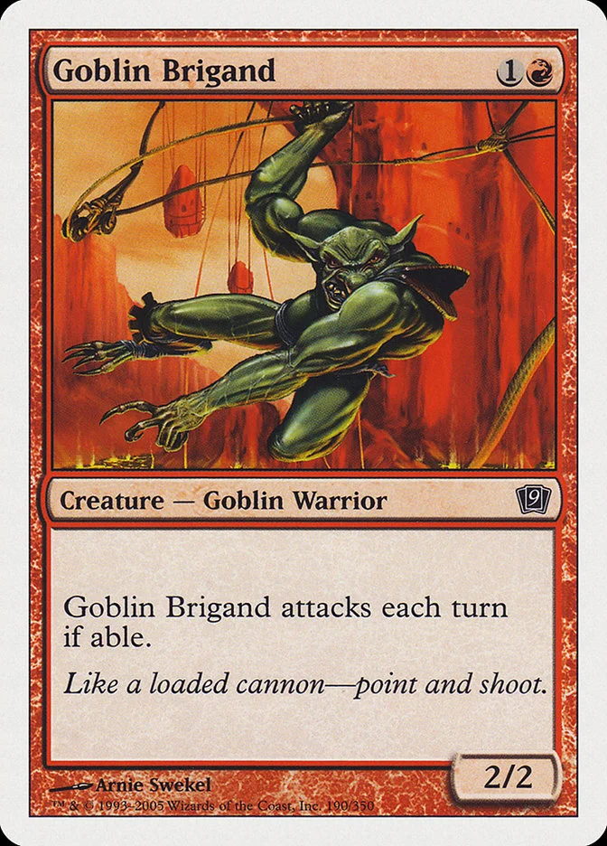 Goblin Brigand 「9ED/190」「EN」