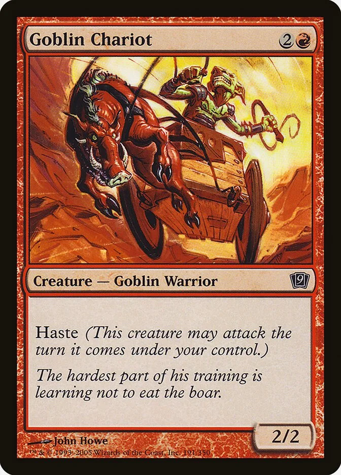 Goblin Chariot 「9ED/191★」「EN」