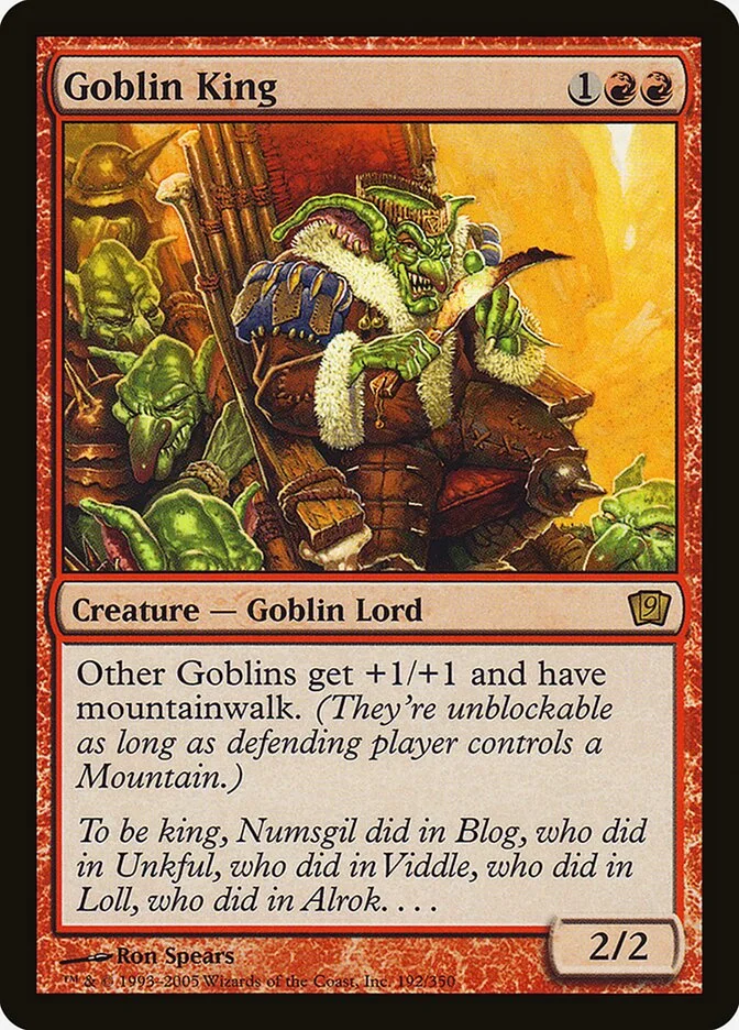 Goblin King 「9ED/192★」「EN」