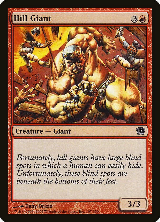 Hill Giant 「9ED/197★」「EN」
