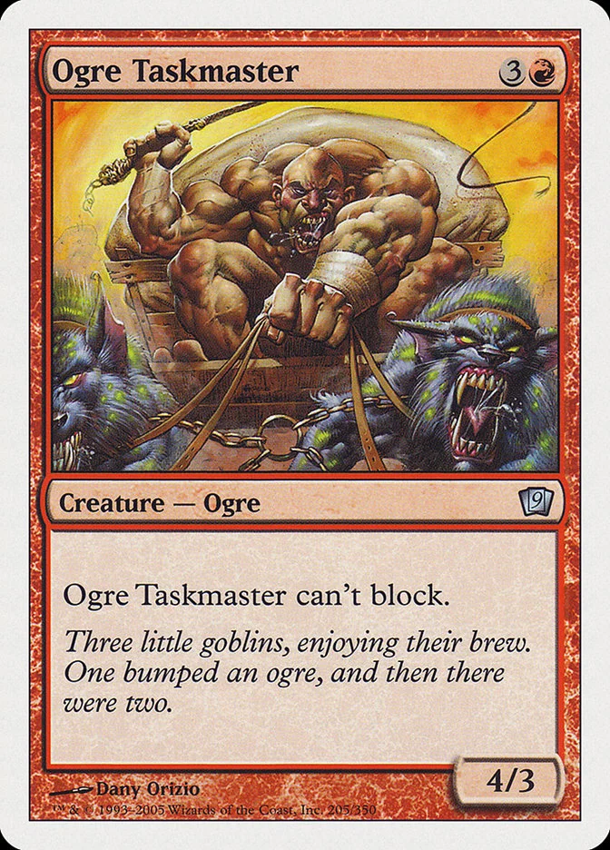 Ogre Taskmaster 「9ED/205」「EN」