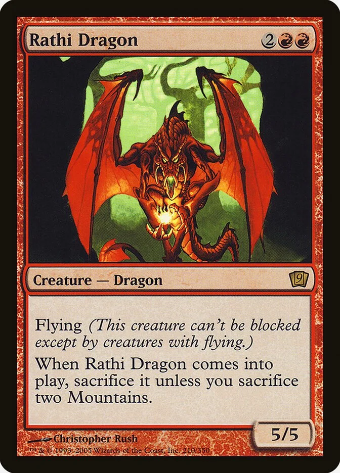 Rathi Dragon 「9ED/210★」「EN」