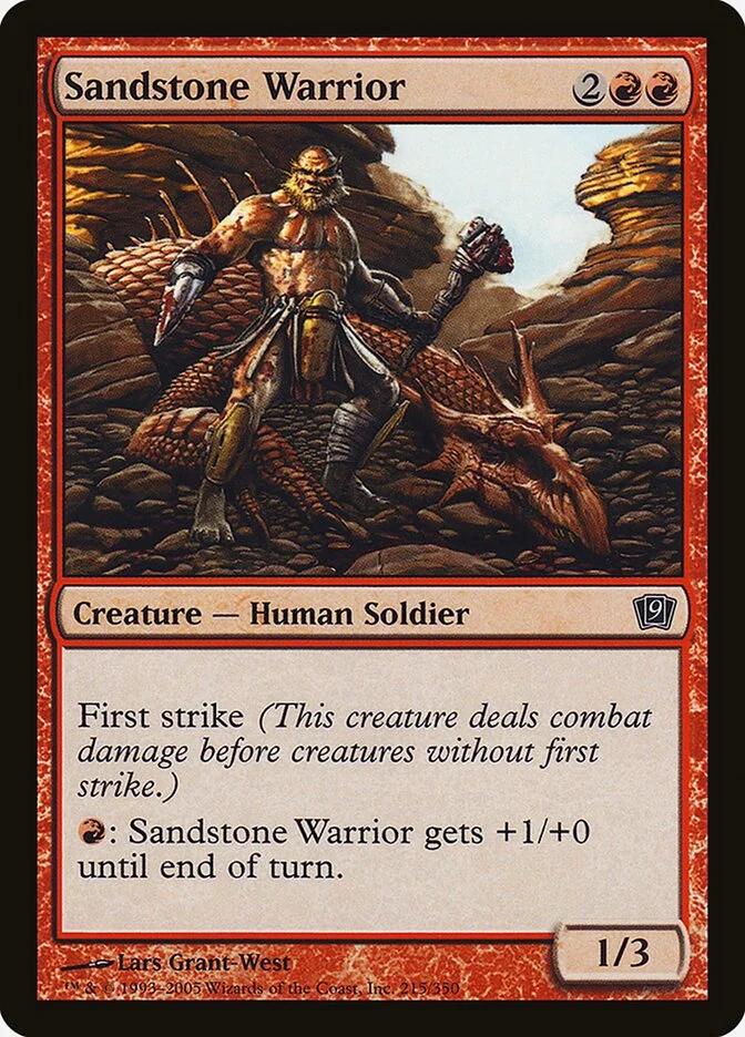 Sandstone Warrior 「9ED/215★」「EN」