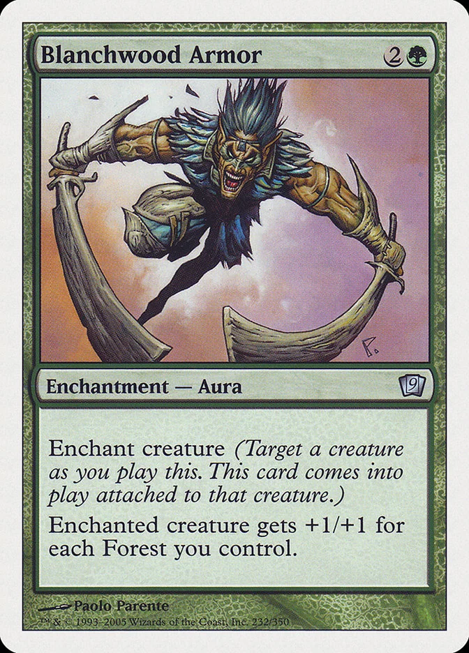 Blanchwood Armor 「9ED/232」「EN」