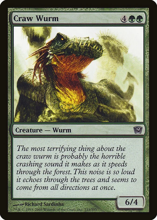 Craw Wurm 「9ED/233★」「EN」