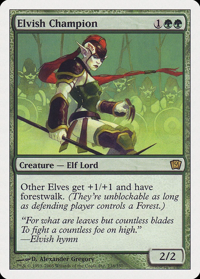 Elvish Champion 「9ED/238」「EN」