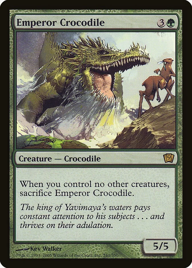 Emperor Crocodile 「9ED/241★」「EN」