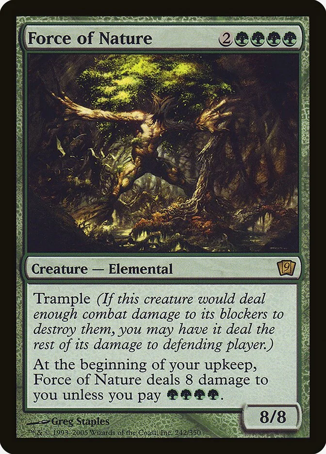 Force of Nature 「9ED/242★」「EN」