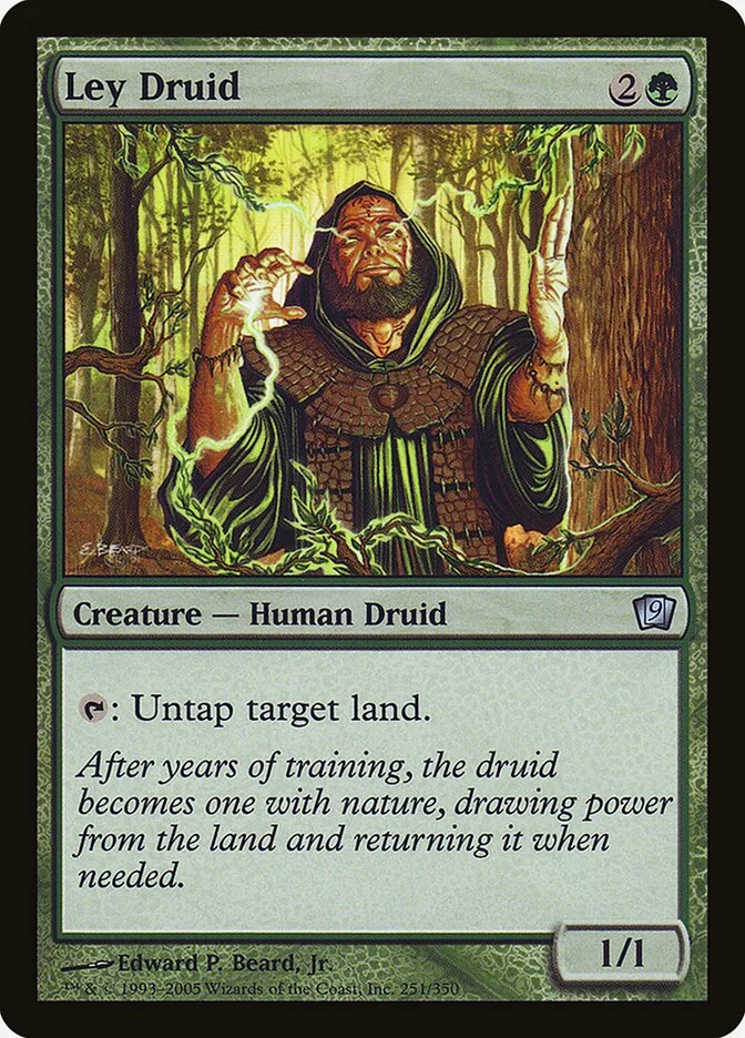 Ley Druid 「9ED/251★」「EN」