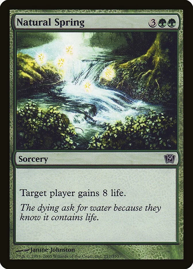 Natural Spring 「9ED/257★」「EN」