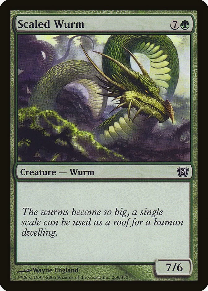Scaled Wurm 「9ED/269★」「EN」