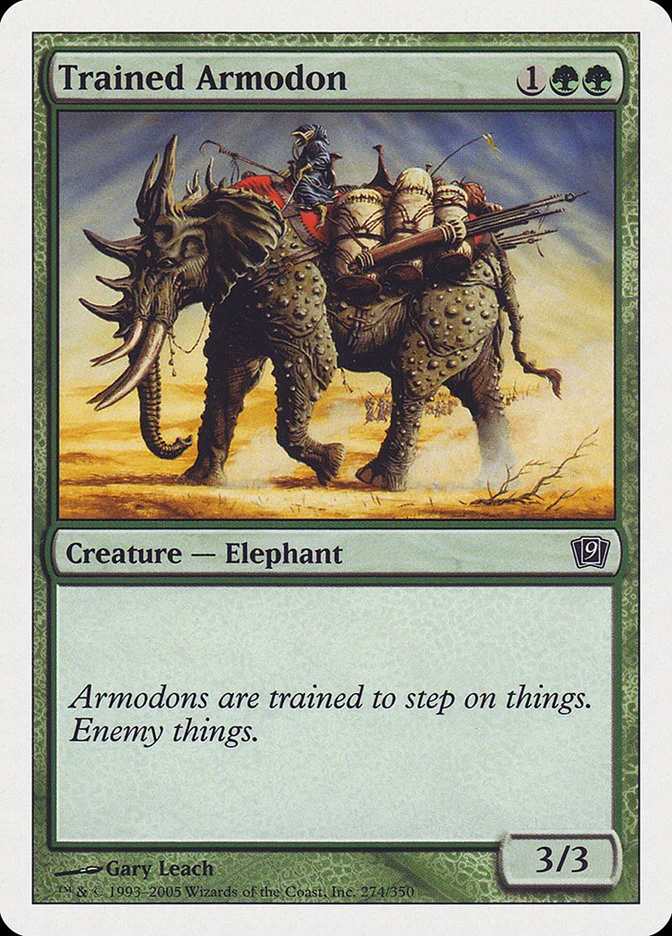 Trained Armodon 「9ED/274」「EN」