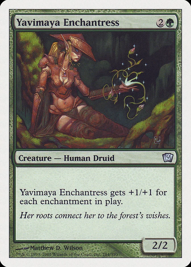 Yavimaya Enchantress 「9ED/284」「EN」