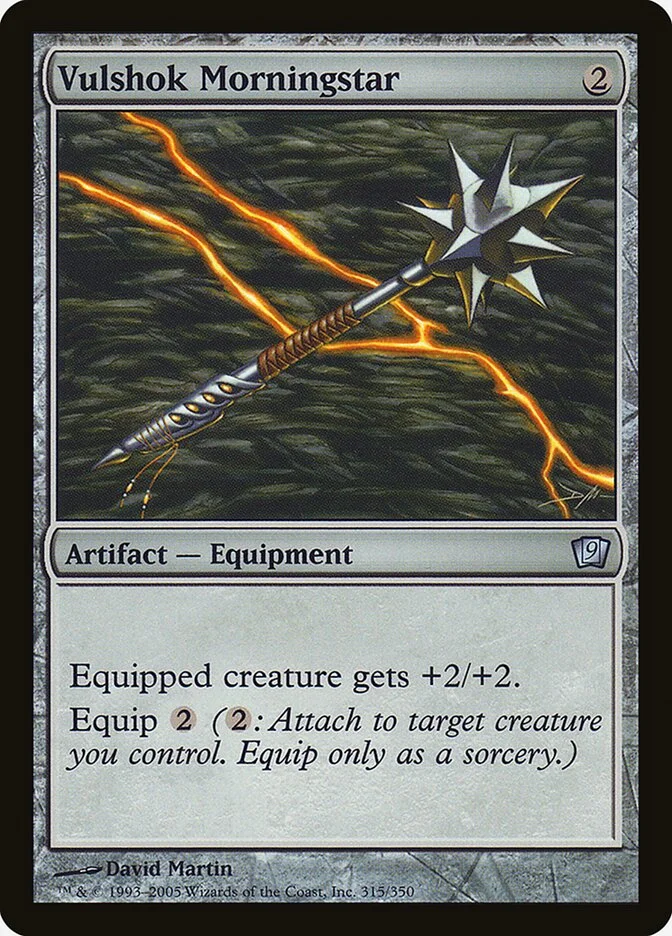 Vulshok Morningstar 「9ED/315★」「EN」