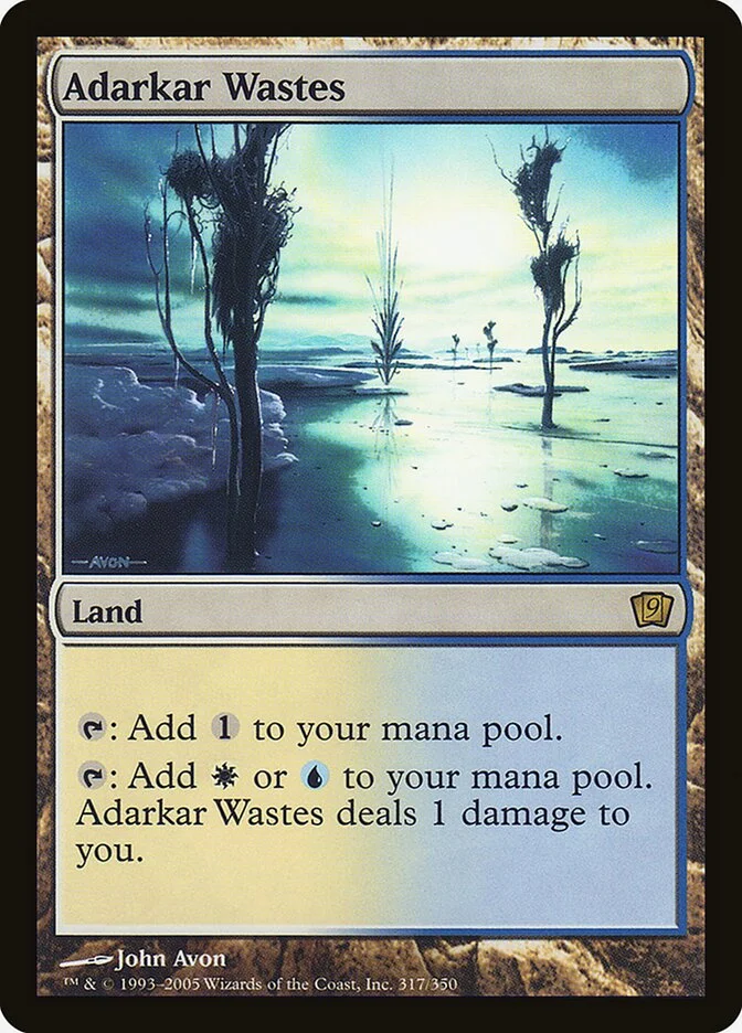 Adarkar Wastes 「9ED/317★」「EN」