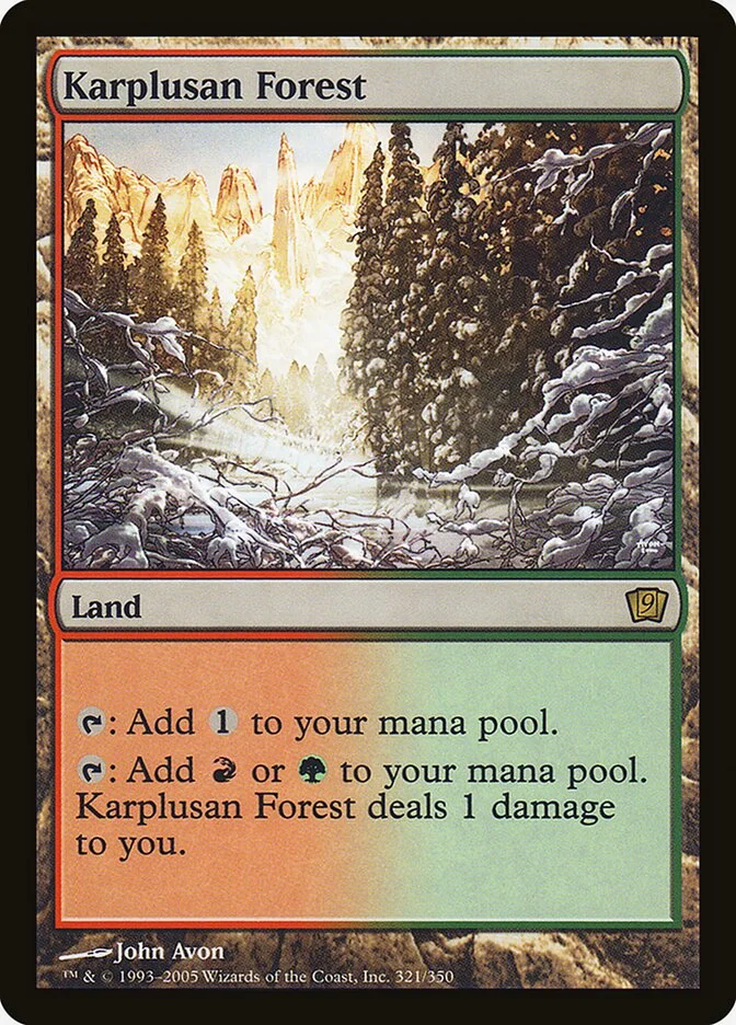 Karplusan Forest 「9ED/321★」「EN」