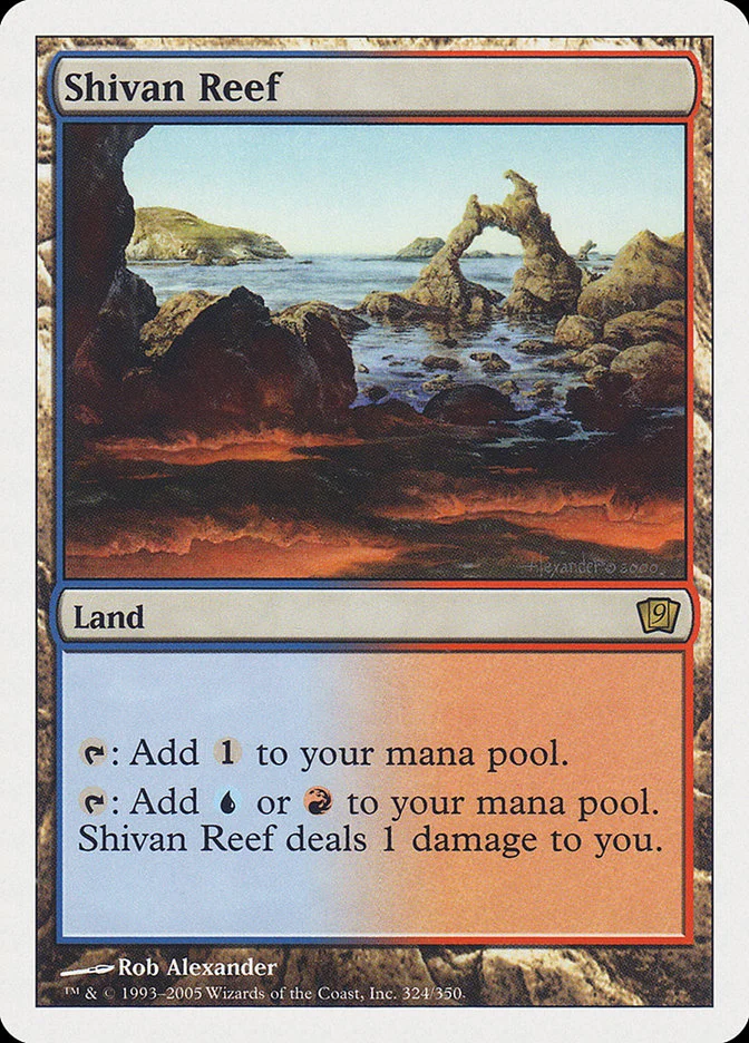 Shivan Reef 「9ED/324」「EN」