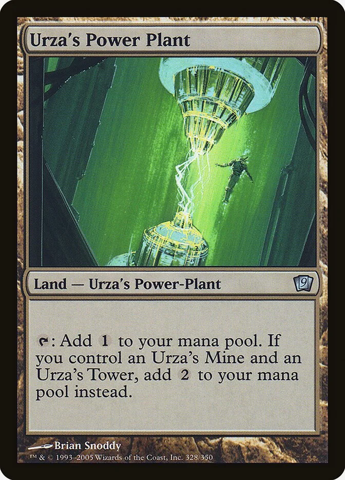 Urza's Power Plant 「9ED/328★」「EN」