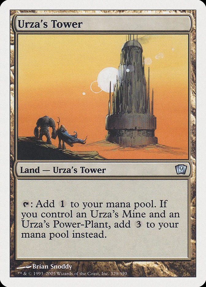 Urza's Tower 「9ED/329」「EN」
